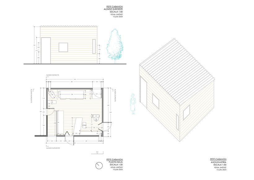 Proyecto Final. Introducción al dibujo arquitectónico en AutoCAD_Kenicijia 4