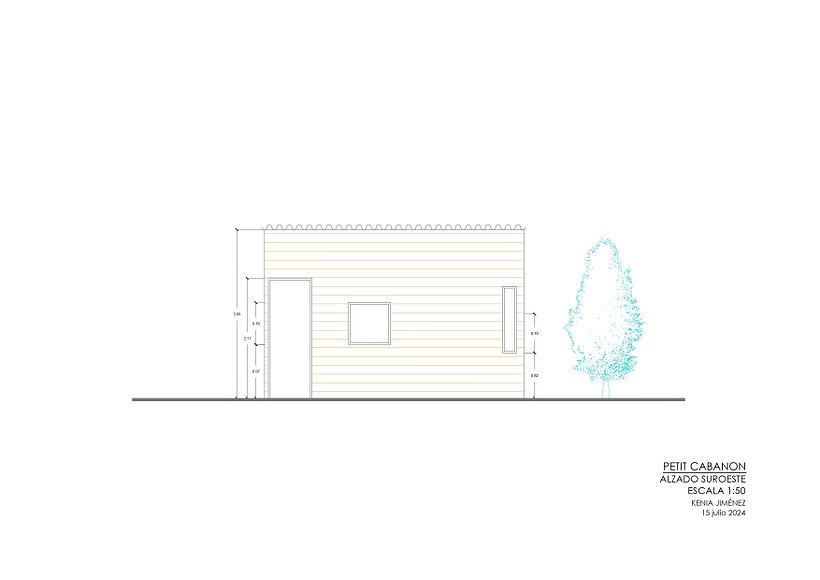 Proyecto Final. Introducción al dibujo arquitectónico en AutoCAD_Kenicijia 4