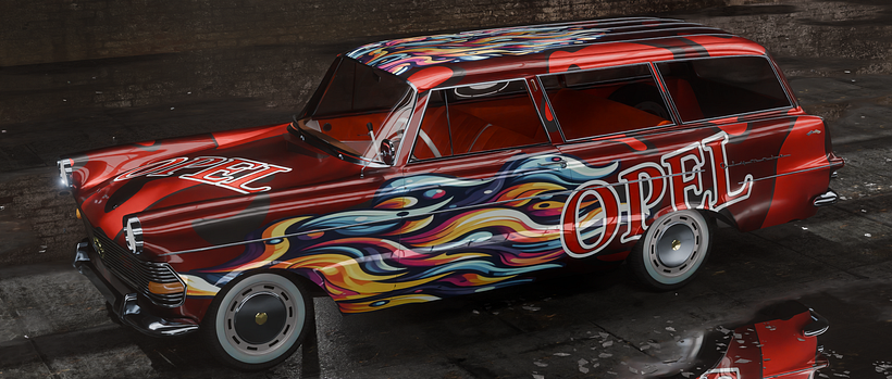 1962 Opel Olympia Caravan