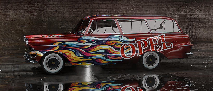 1962 Opel Olympia Caravan