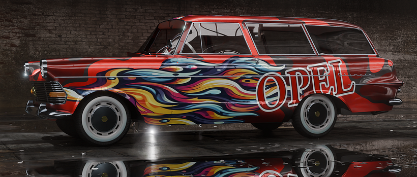 1962 Opel Olympia Caravan