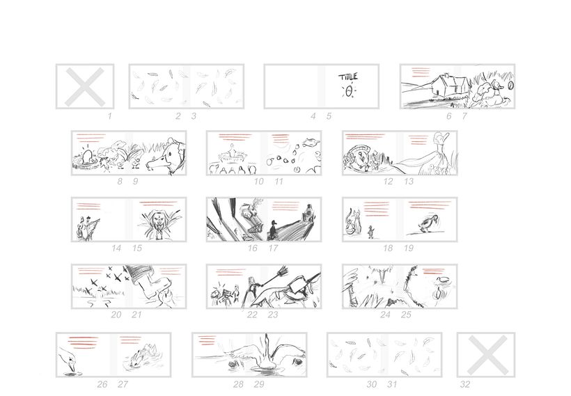 Mi proyecto del curso: Ilustración digital para cuentos infantiles el patito feo 2