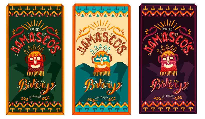 Ilustración para packaging de galletas 3