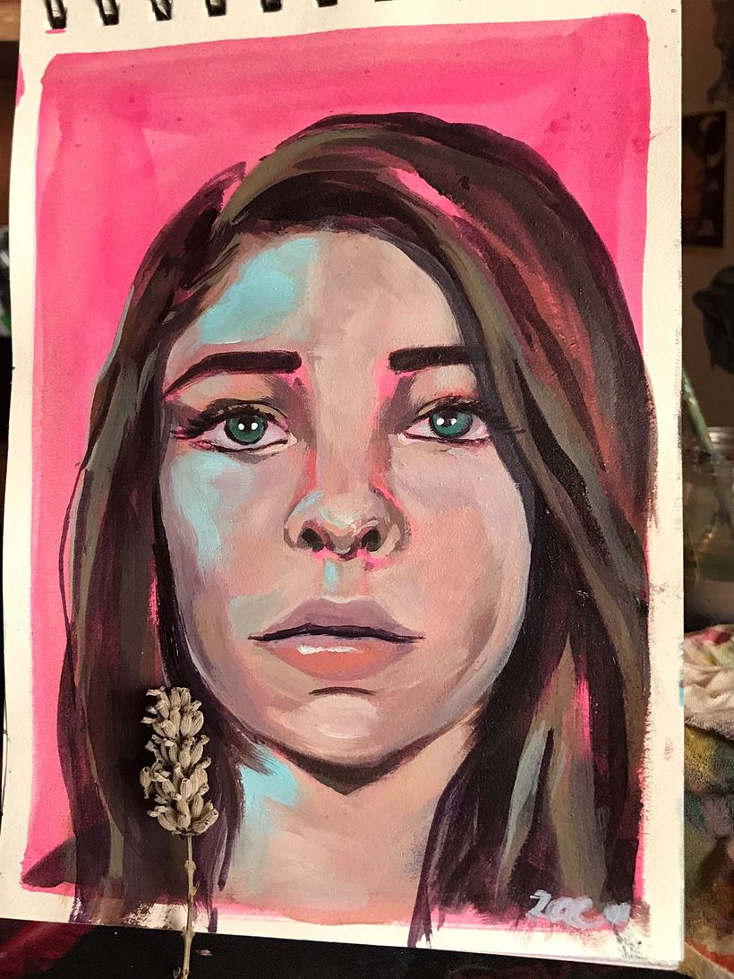 Mi proyecto del curso: Técnicas de pintura contemporánea al óleo 2