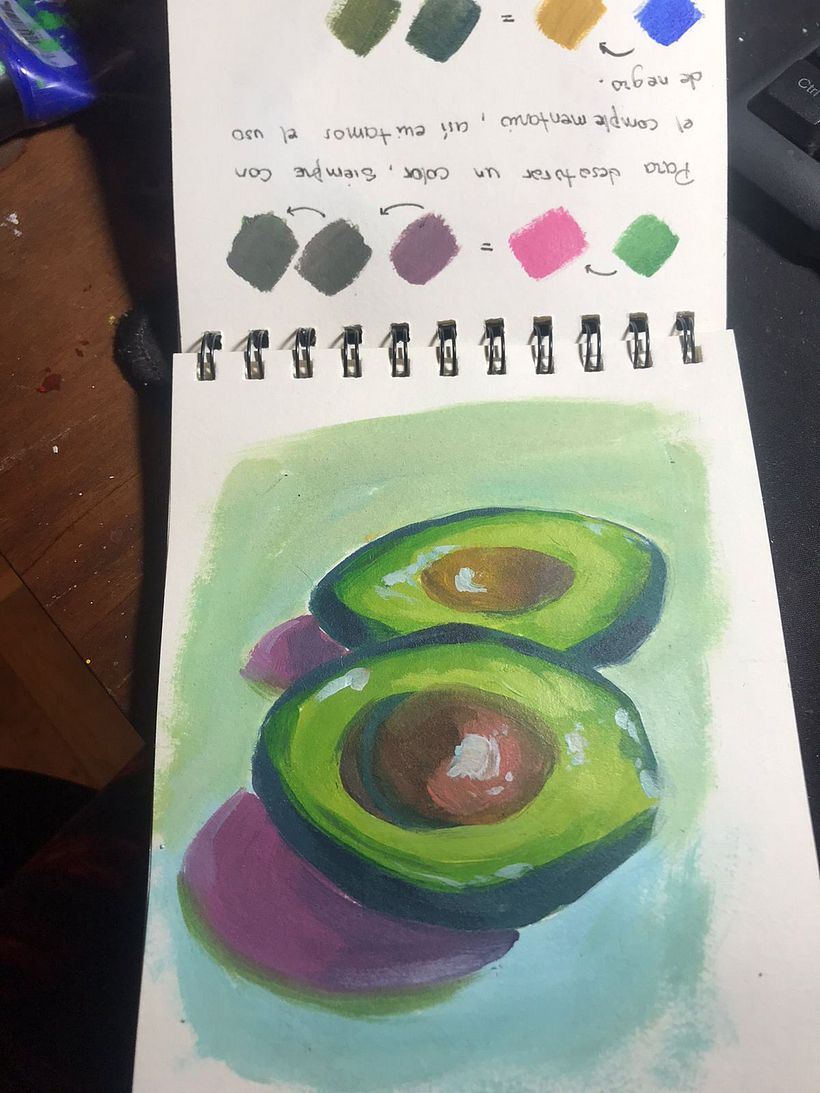 Mi proyecto del curso: Técnicas de pintura contemporánea al óleo 3