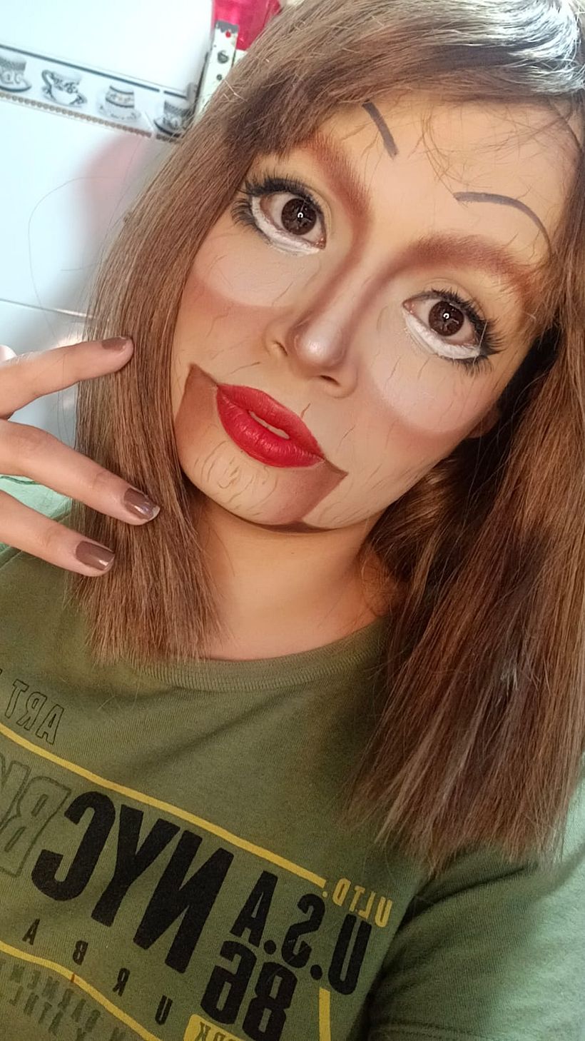 Mi proyecto del curso: Maquillaje de fantasía 2D 1
