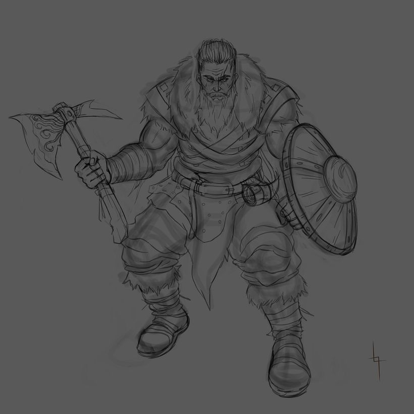boceto detallado