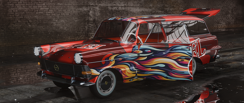 1962 Opel Olympia Caravan
