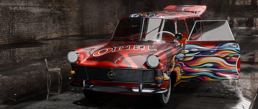 1962 Opel Olympia Caravan