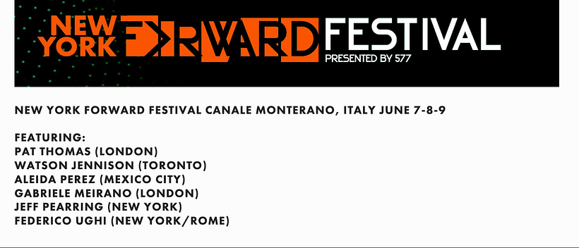 Forward Festival New York 1