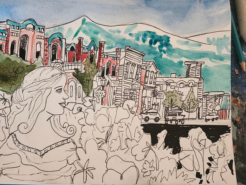 My project for course: Artistic Watercolor Sketching: Dare to Express Your Ideas 1
