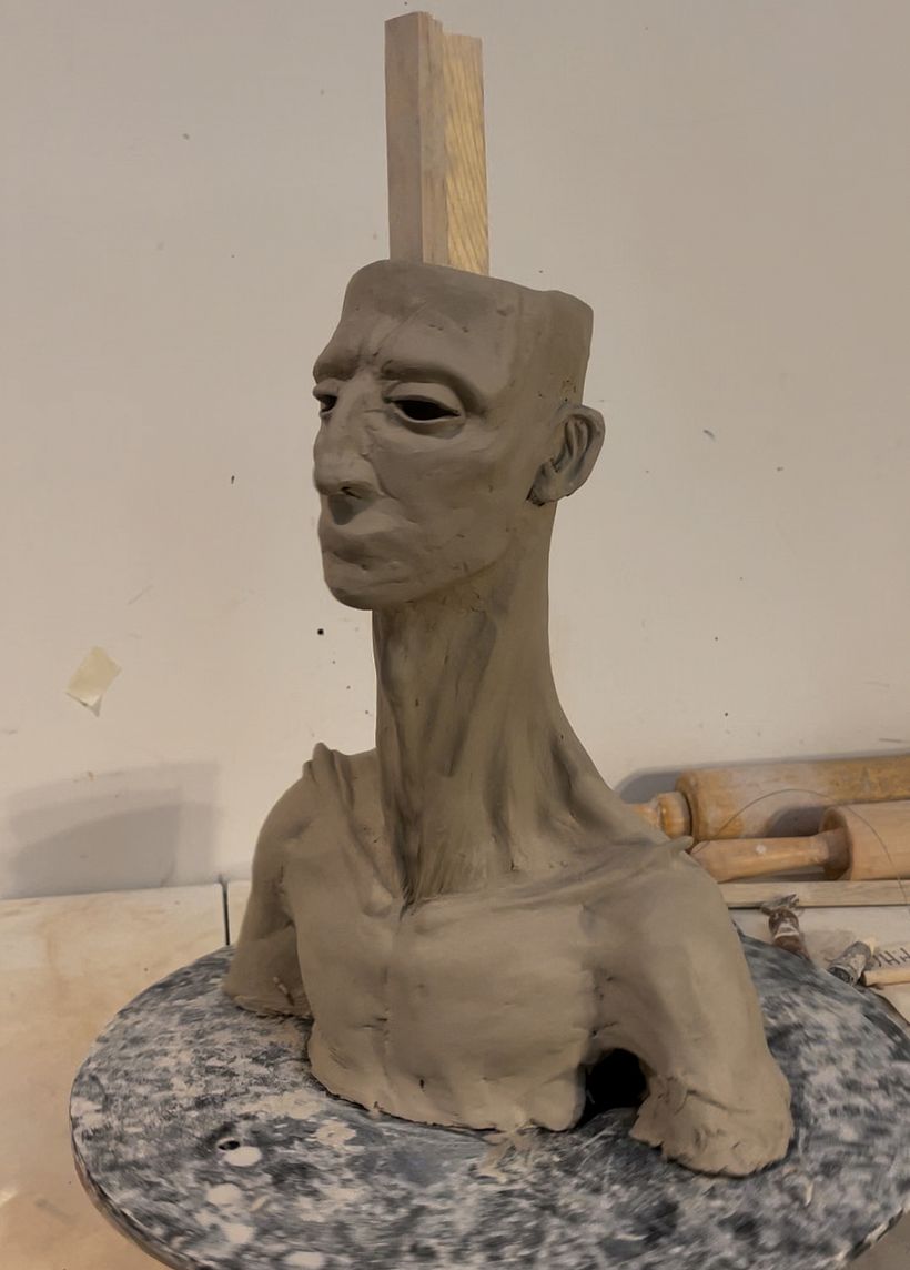 My project for course: Introduction to Clay Figurative Sculpture 5