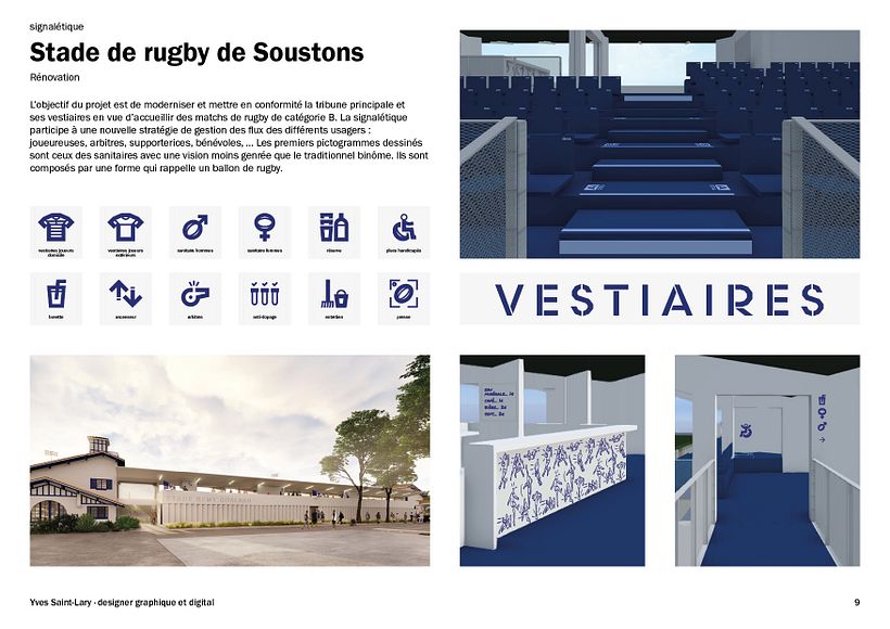 Rénovation du stade de rugby de Soustons 2