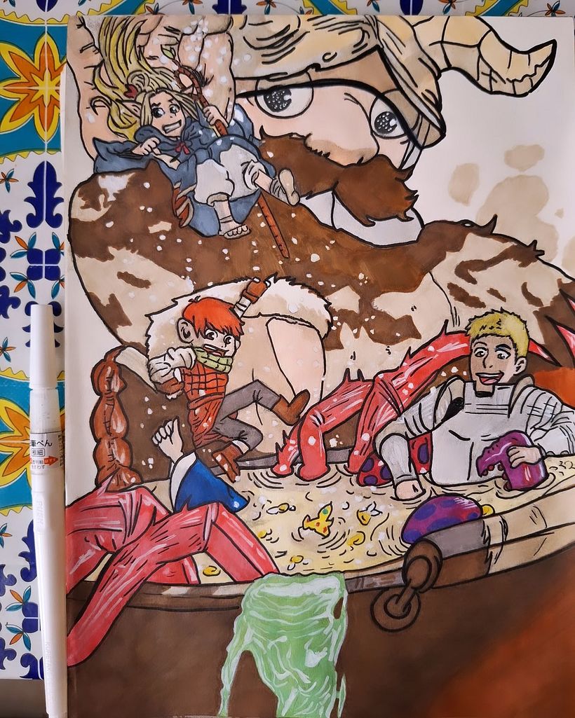 My Dungeon Food fan art