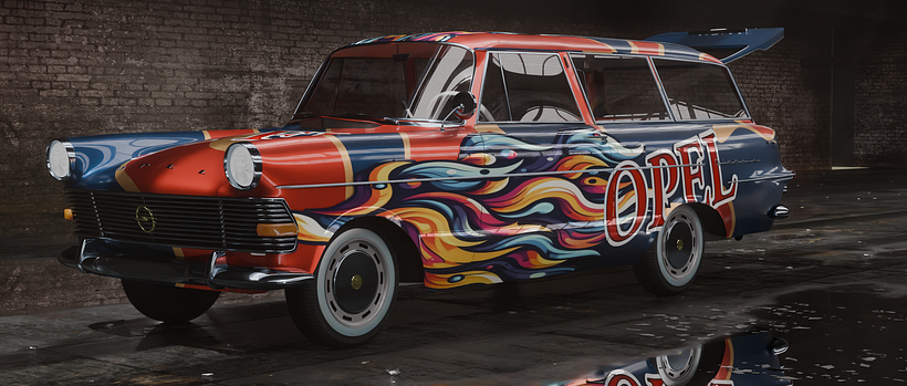 1962 Opel Olympia Caravan