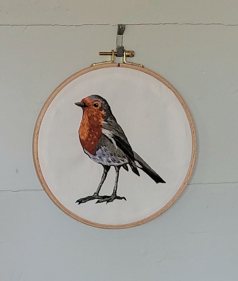 My project for course: Painting with Thread: Textile Illustration Techniques - Ilustración tradicional