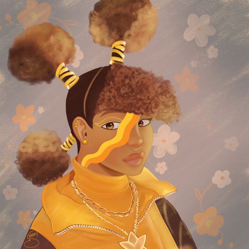 My project for course: Powerful Female Characters: Illustrating Confidence and Diversity 1