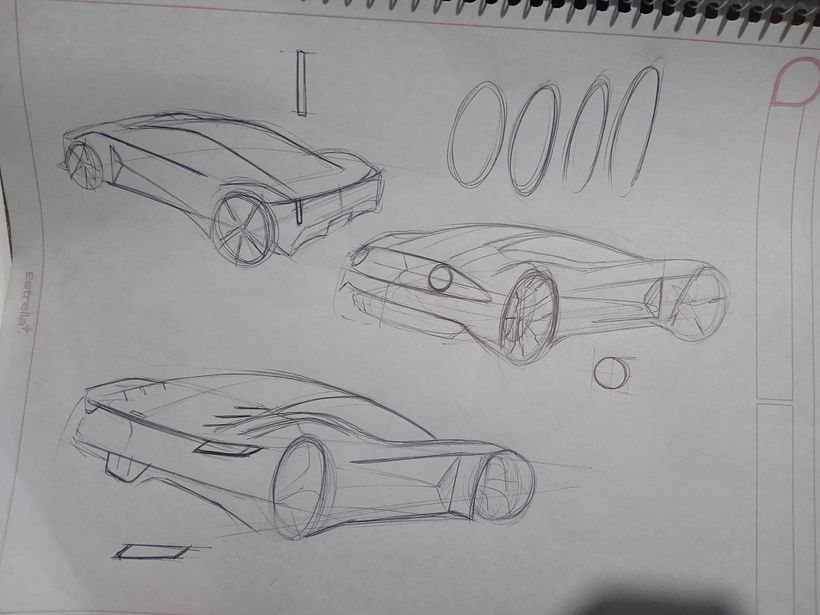 Mi proyecto del curso: Diseño de automóviles: el boceto 4