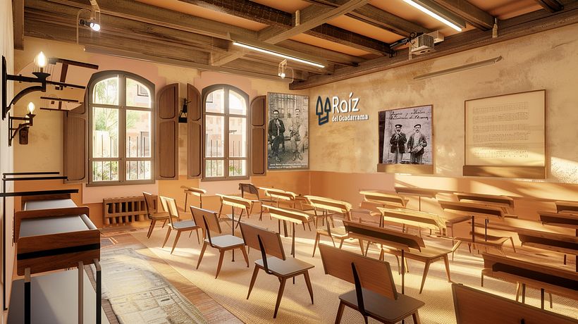 Diseño interior de Aulas
