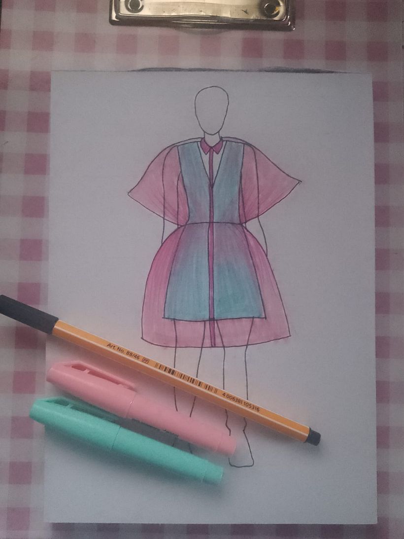 Mi proyecto del curso: Ilustración de bocetos de moda 1