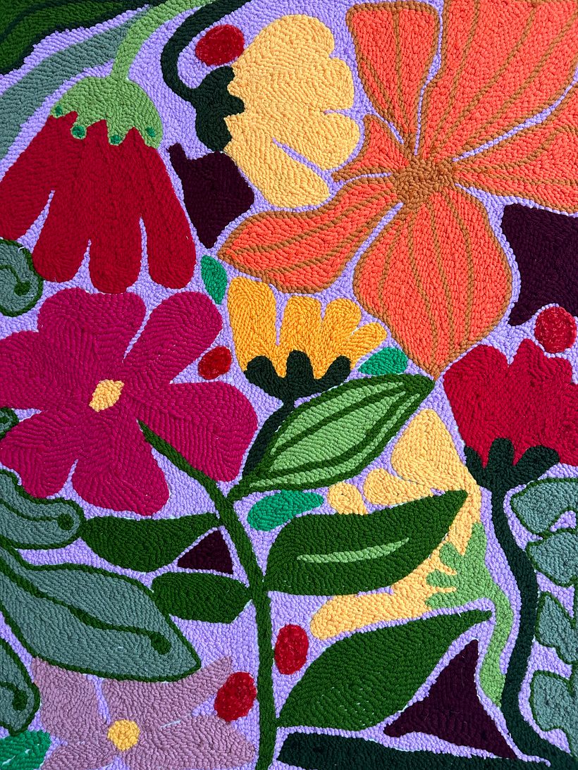 My project for course: Punch Needle for Rug Design 2
