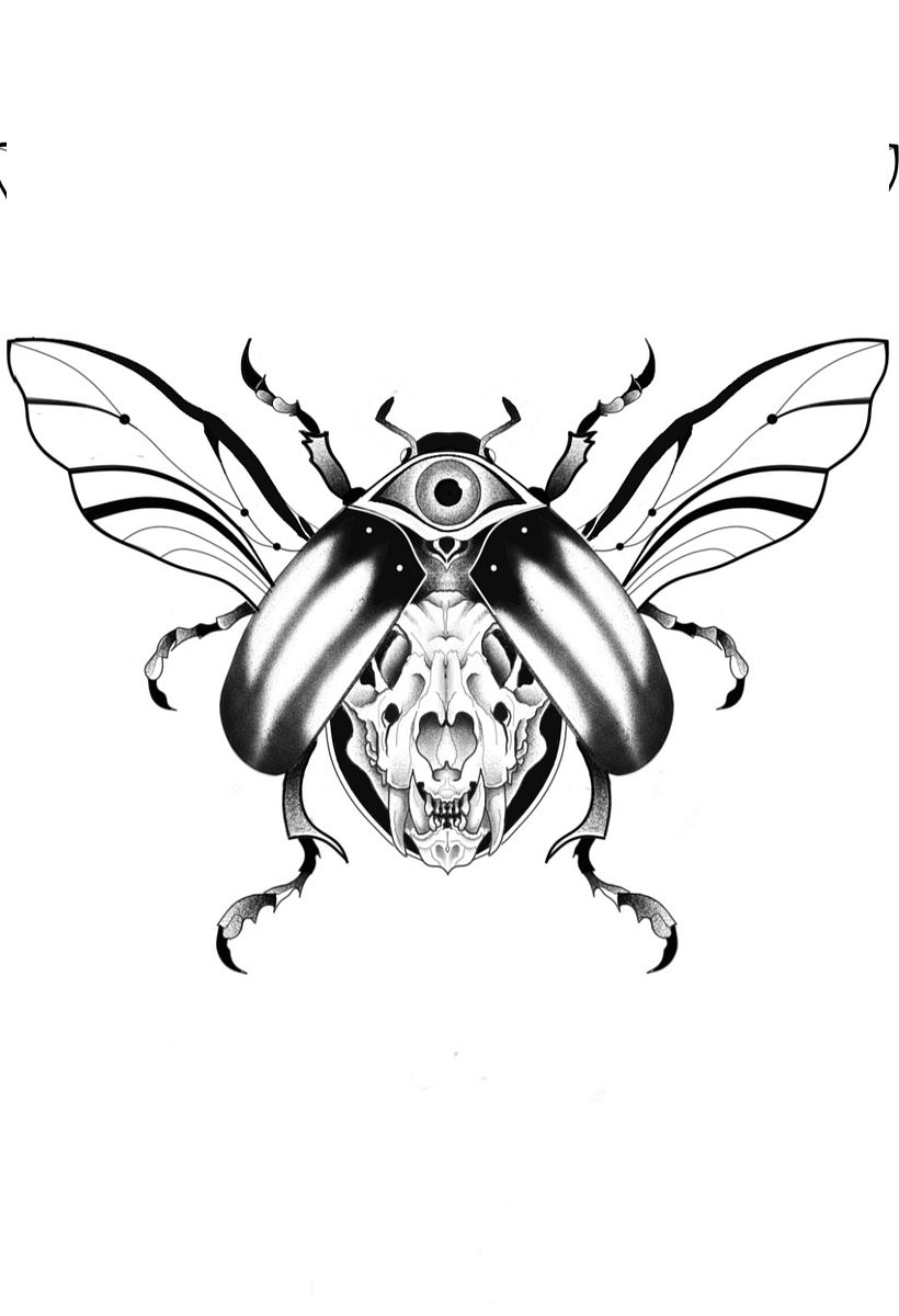 Mi proyecto del curso: Técnicas de tatuaje blackwork con línea fina 2