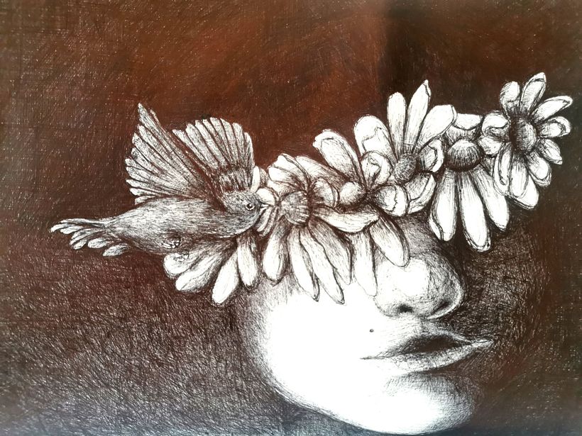 Il mio progetto del corso: Illustrazione su sketchbook con penna: sbaglia con stile 19