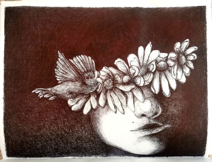 Il mio progetto del corso: Illustrazione su sketchbook con penna: sbaglia con stile 20