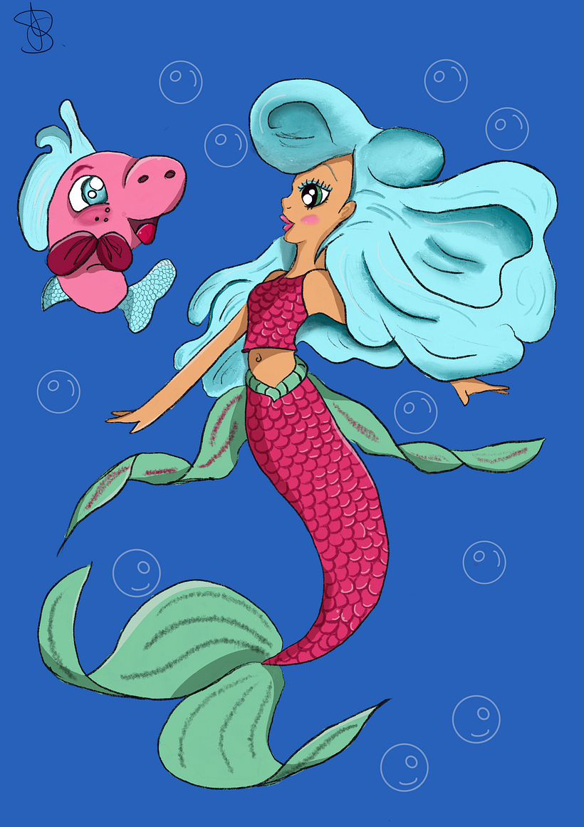 Mi proyecto del curso: Ilustración infantil con Procreate: crea escenas mágicas 2