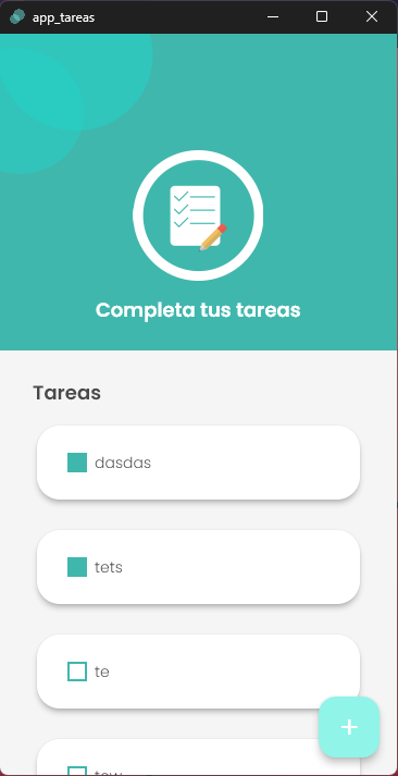 Mi proyecto del curso: Desarrollo de aplicaciones multiplataforma con Flutter 4