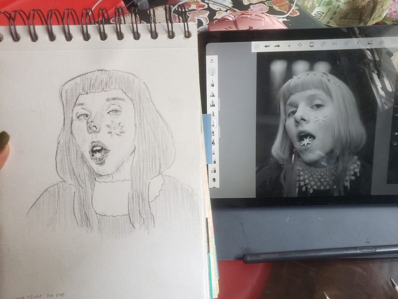My project for course: Portrait Sketchbooking: Explore the Human Face 1