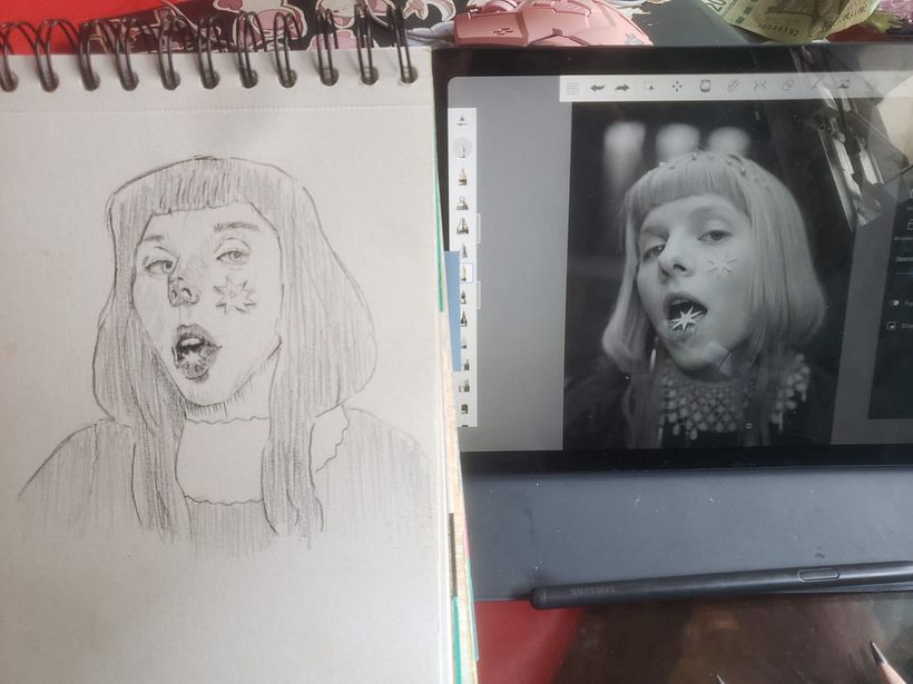My project for course: Portrait Sketchbooking: Explore the Human Face 3