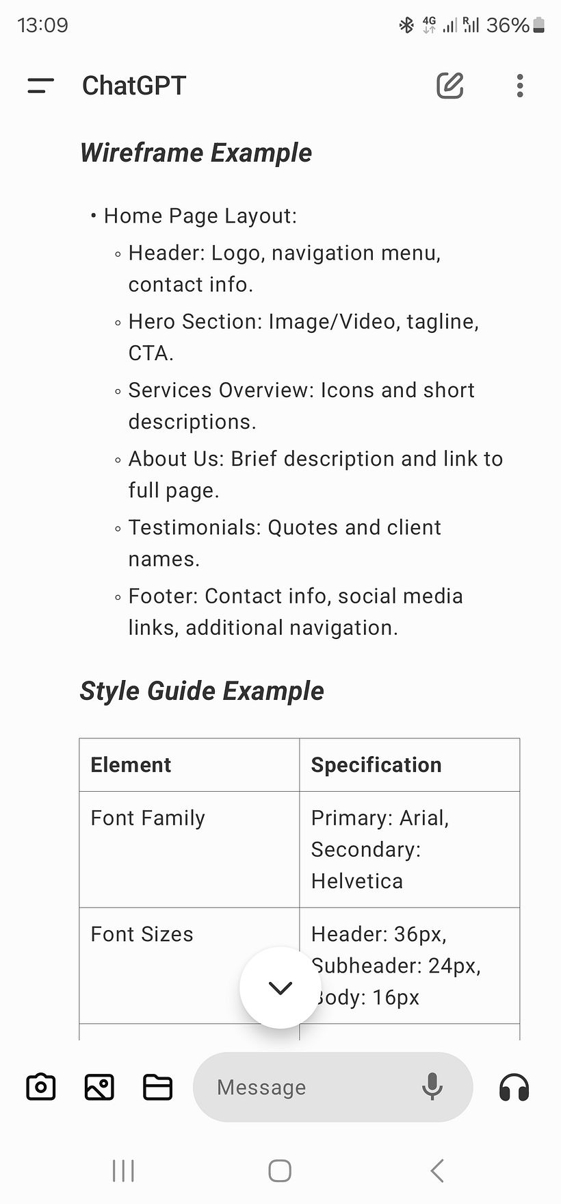 My project for course: Using ChatGPT for Work 4