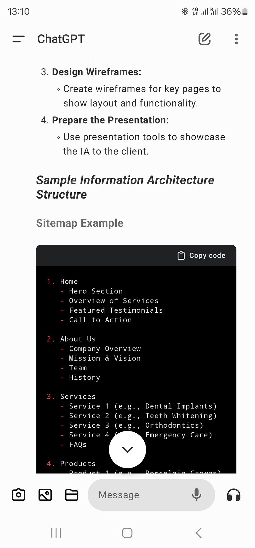 My project for course: Using ChatGPT for Work 10