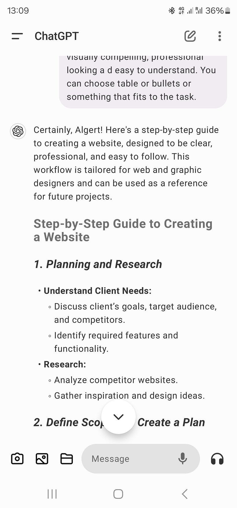 My project for course: Using ChatGPT for Work 15