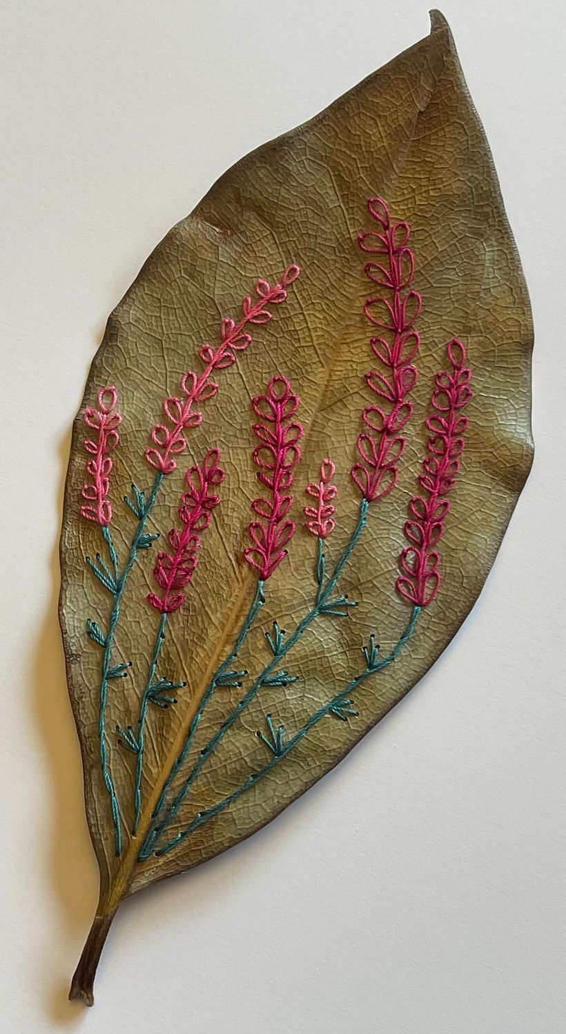 My project for course: Extraordinary Embroidery: Explore Alternative Organic Materials 3