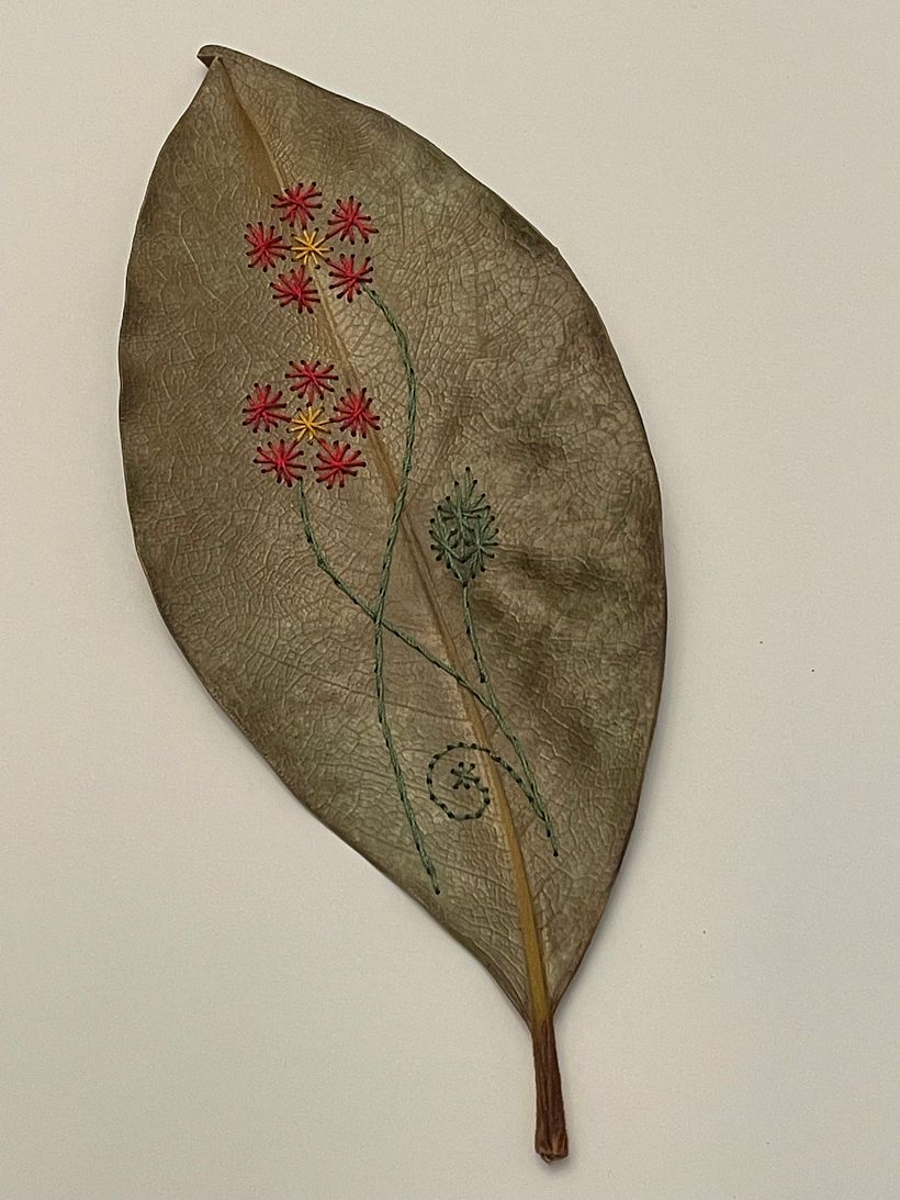 My project for course: Extraordinary Embroidery: Explore Alternative Organic Materials 2