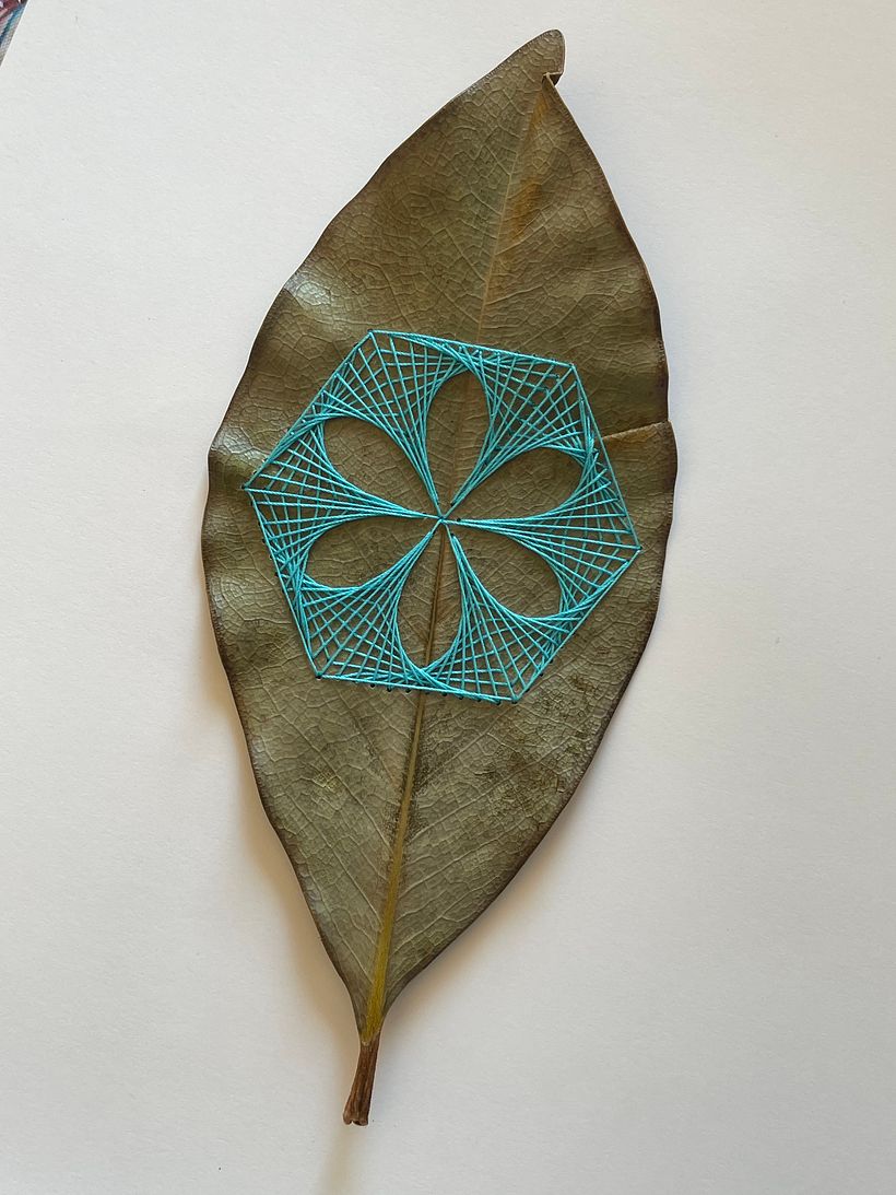 My project for course: Extraordinary Embroidery: Explore Alternative Organic Materials 3