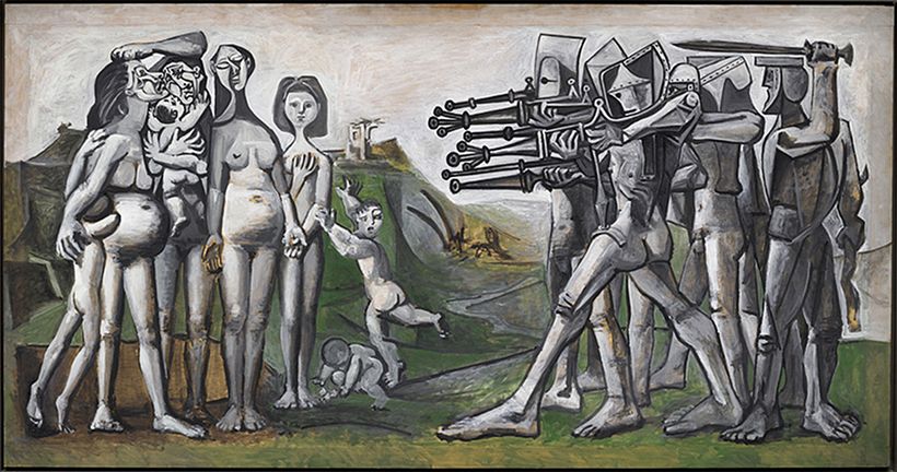 Massacre in Korea by Picasso (1951)