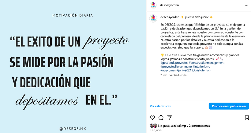Mi proyecto del curso: Estrategia de marca en Instagram 15