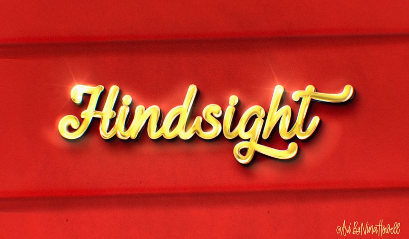 My project for course: Designing 3D Chrome Letters in Procreate 2