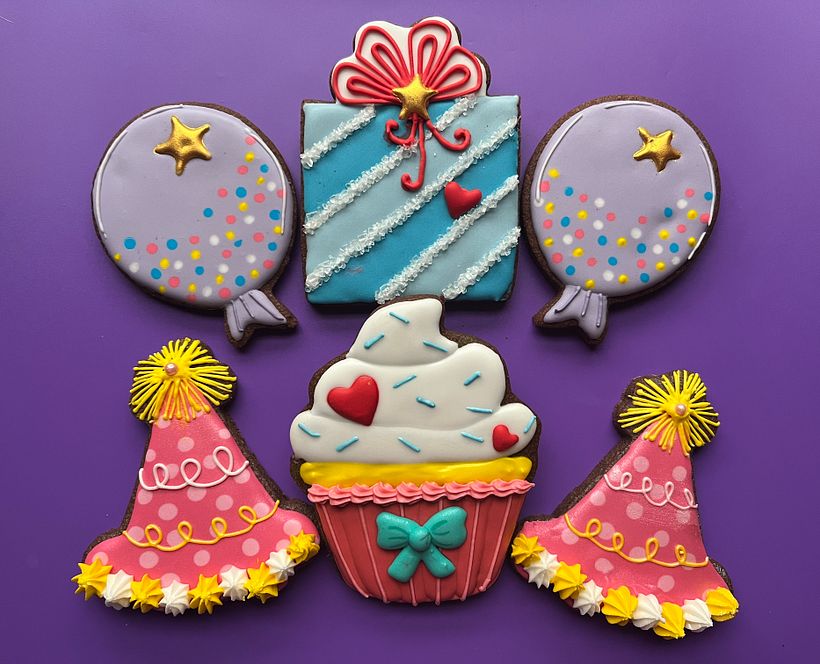 My project for course: Birthday Cookie Design 1