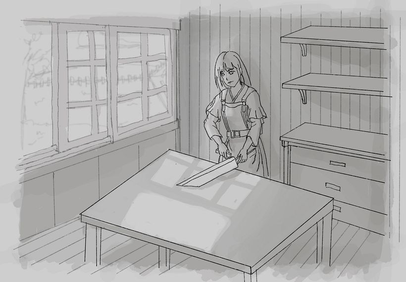 My project for course: Basic Principles of Drawing People from Imagination 2