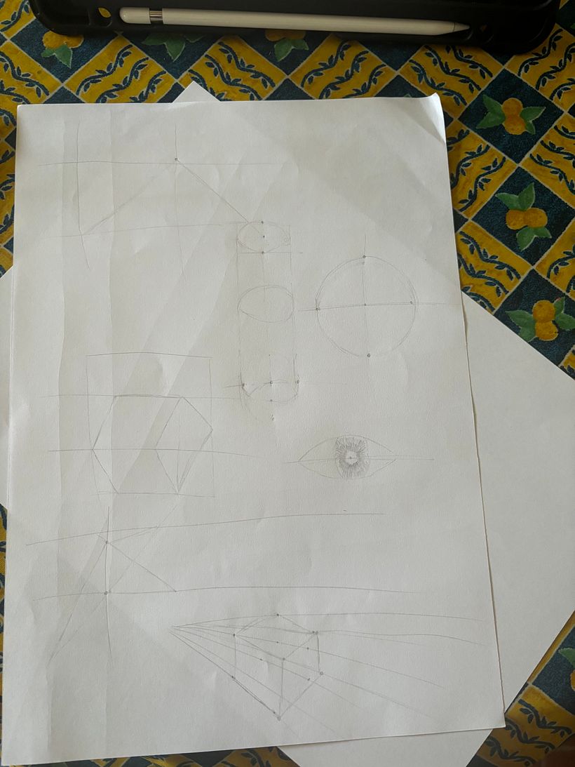 Projeto do curso: Desenho anatómico com lápis grafite para iniciantes 2