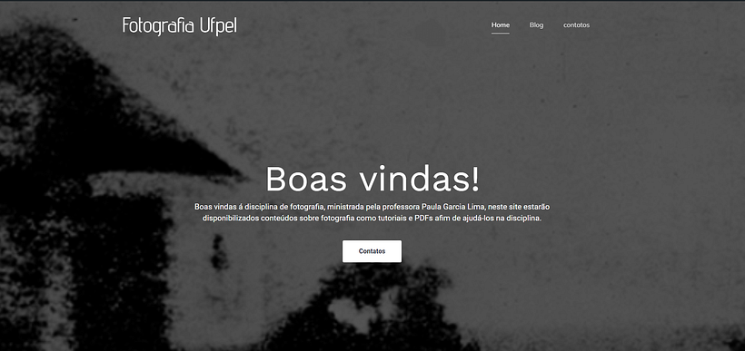 Meu projeto do curso: Criação de um site profissional com WordPress - UX / UI