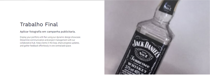 Meu projeto do curso: Criação de um site profissional com WordPress - UX / UI