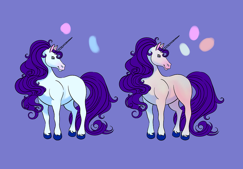 Add shadows to your unicorn