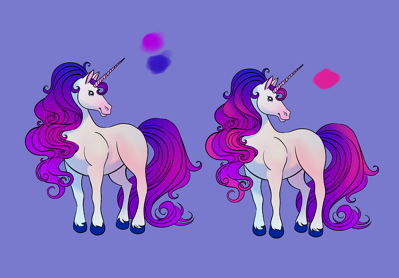Add some color diversity and dimension to your unicorn