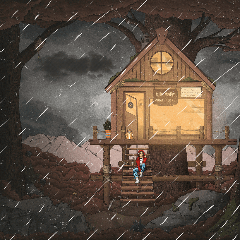 My project for course: Moody Digital Illustration with Procreate 4