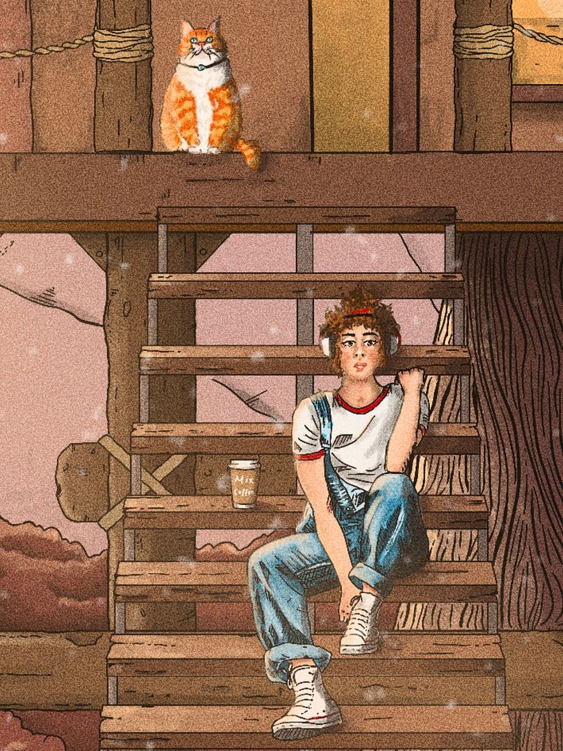 My project for course: Moody Digital Illustration with Procreate 5